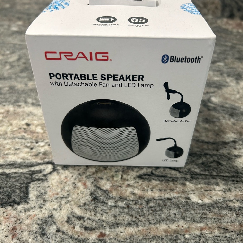 Craig portable Bluetooth speaker